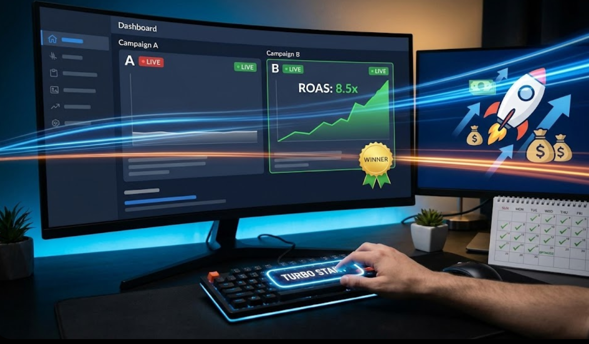 Optimierung: ROAS & Skalierung.